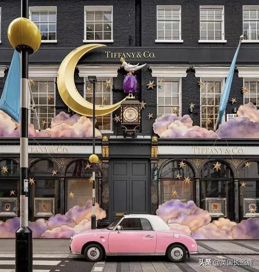 伦敦圣诞橱窗,2021年英国圣诞