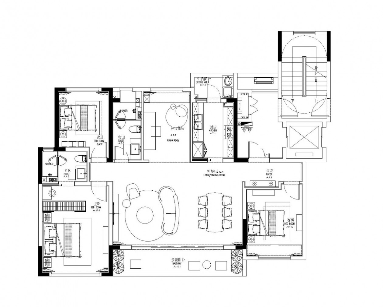 元禾大千软装设计,元禾大千设计案例