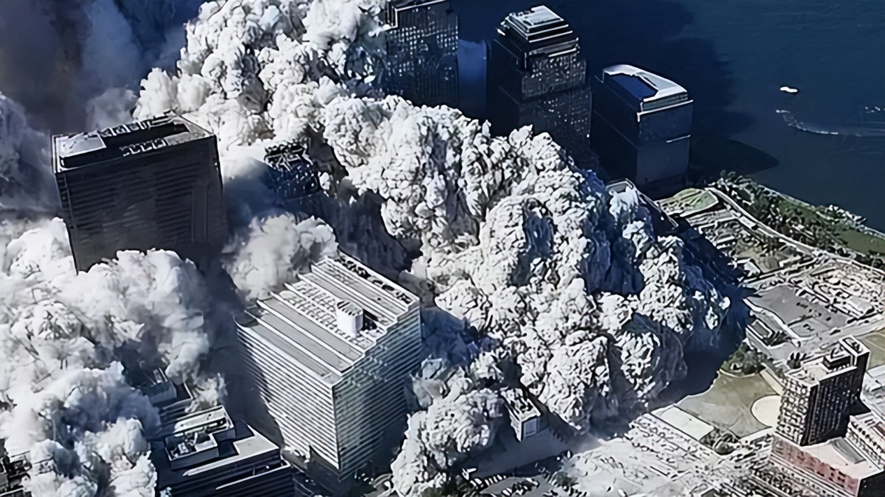 911事件真实画面飞机撞大楼全过程,911事件撞五角大楼真实录像全过程