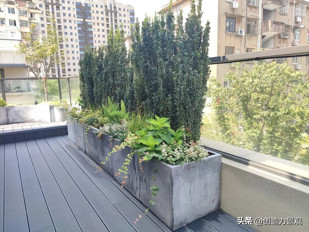 花箱小庭院景观设计,庭院花箱设计款式大全