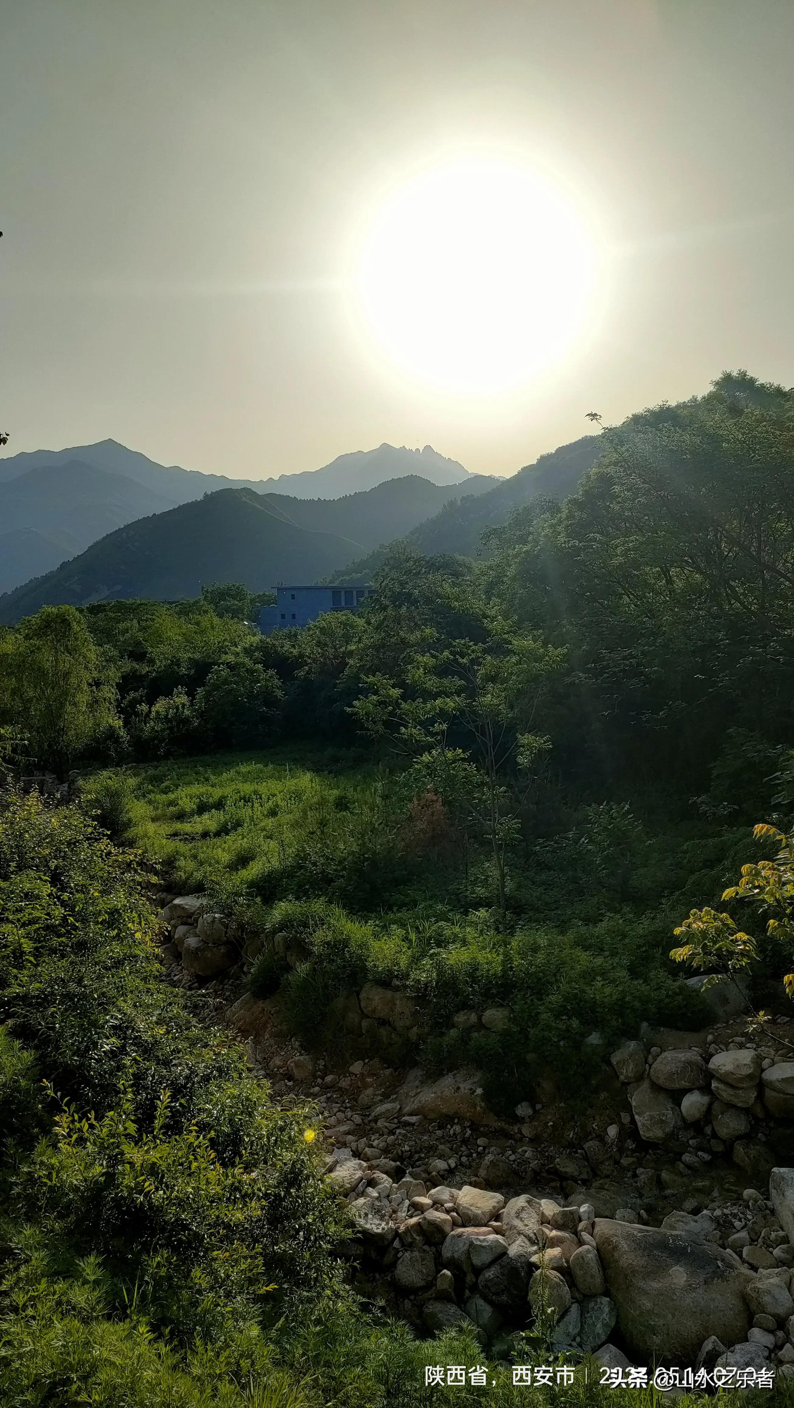 晨游秦岭北麓,蓝田荞麦岭怎么去