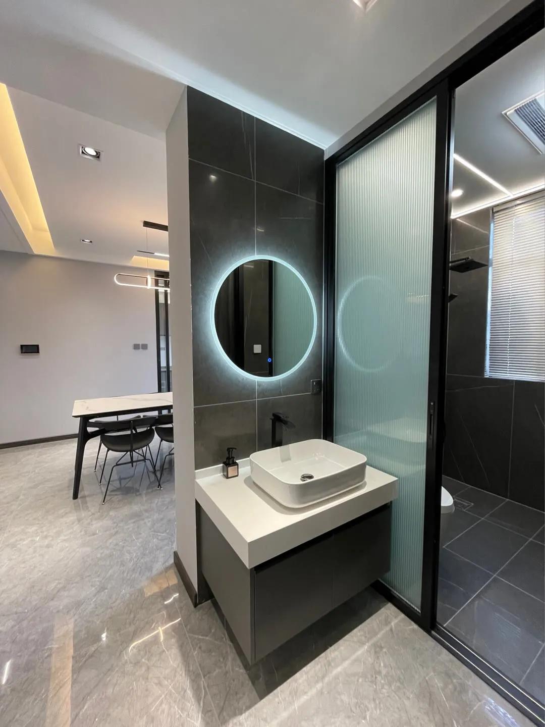 适合小户型的10种卫生间设计风格,卫生间隔成两卫生间设计图