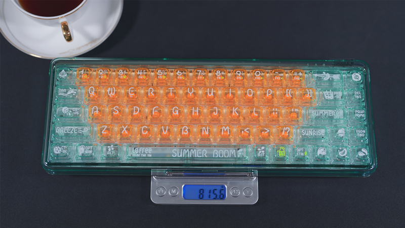 lofree洛斐机械键盘测评,洛斐全透明机械键盘