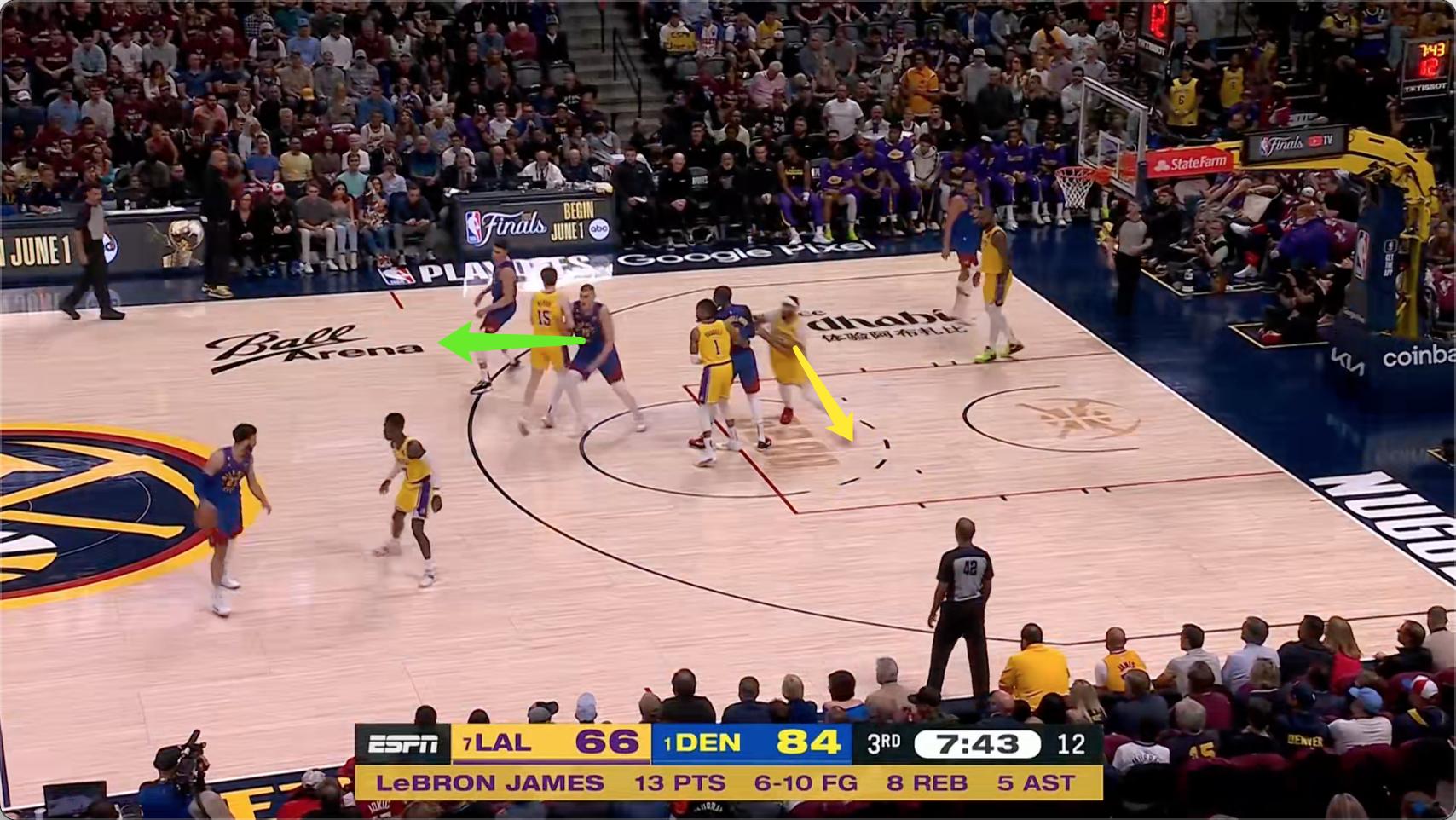 约基奇各种小动作,约基奇细节