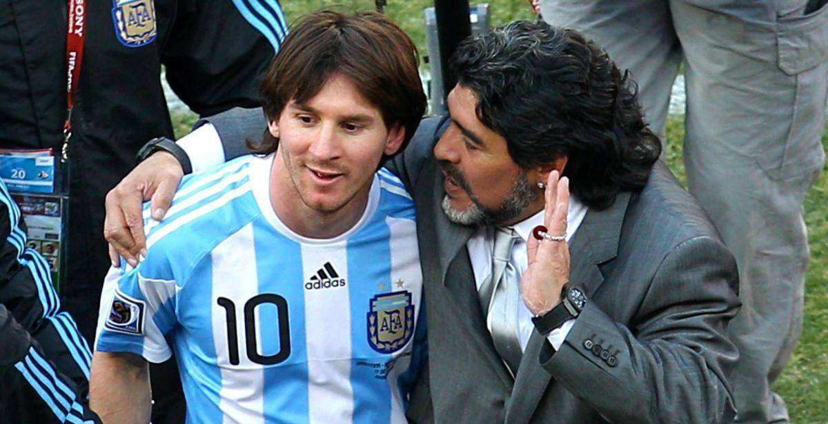 梅西数据和马拉多纳对比,梅西和马拉多纳到底谁厉害