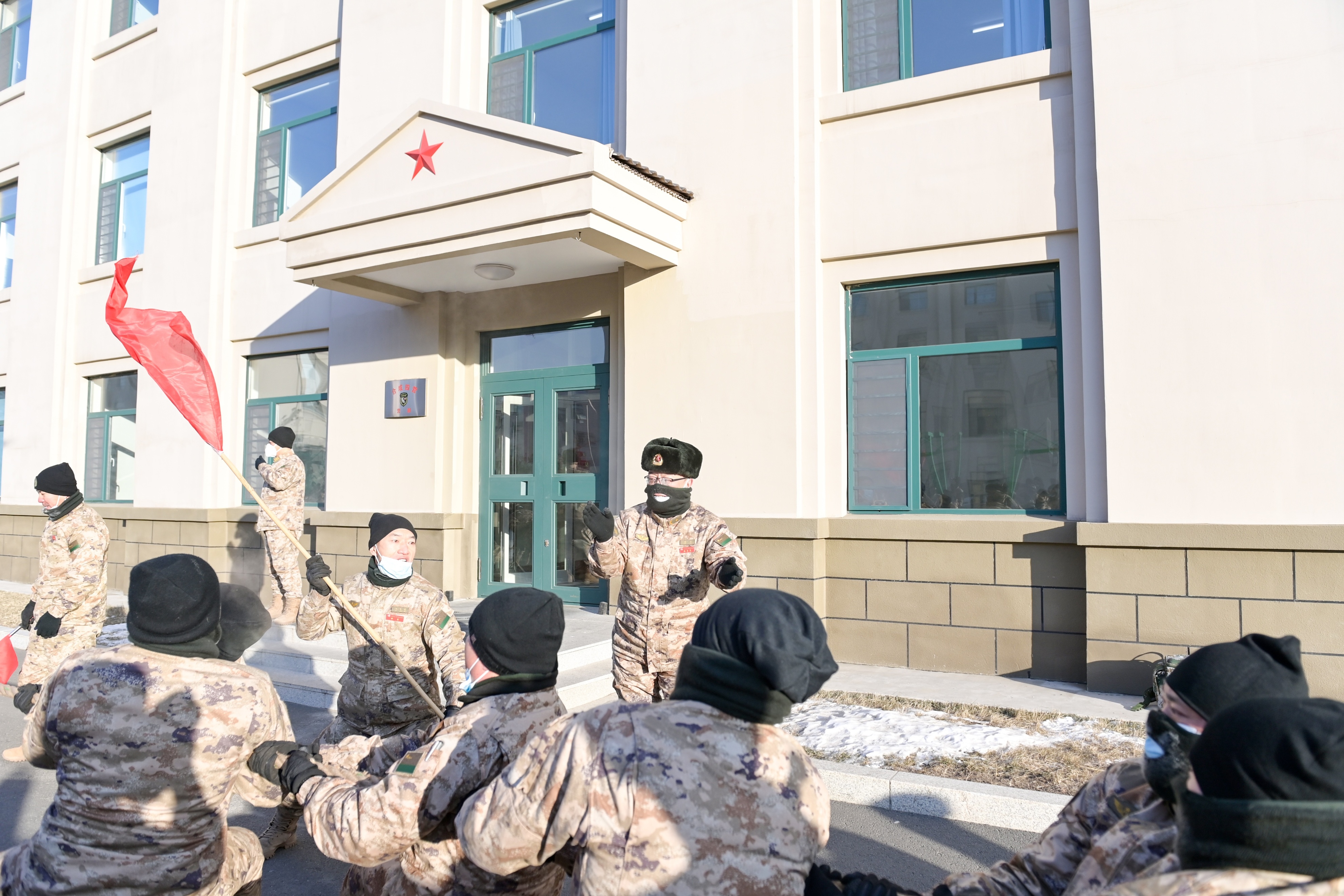 官兵文体活动,部队开展文体活动增强凝聚力