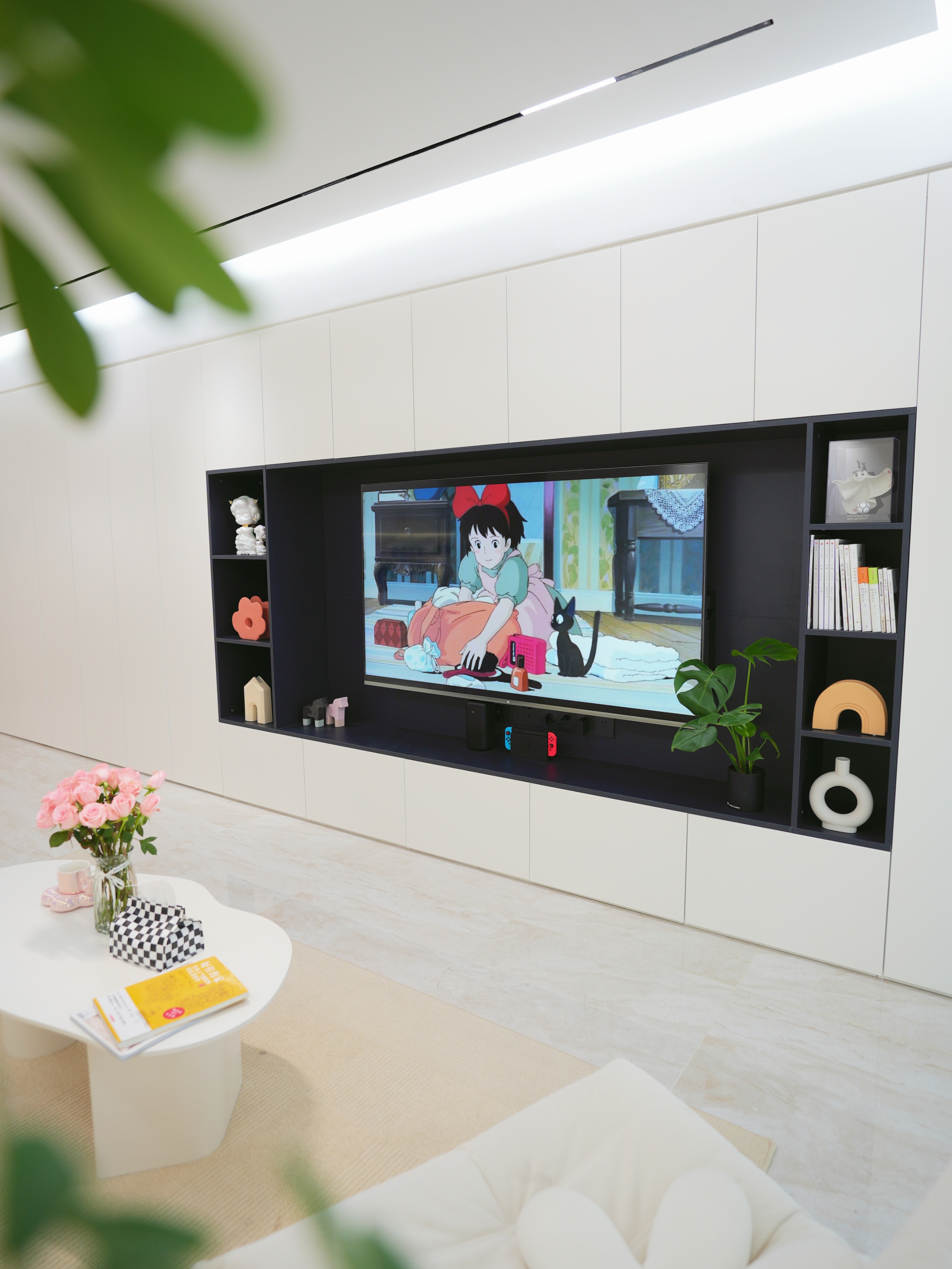 索尼75寸x90k电视柜预留尺寸,收纳电视柜设计尺寸图纸