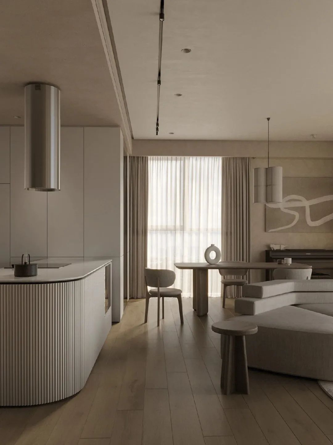 奶茶味浪漫宅!2个案子成功解开米色内饰的标杆设计!