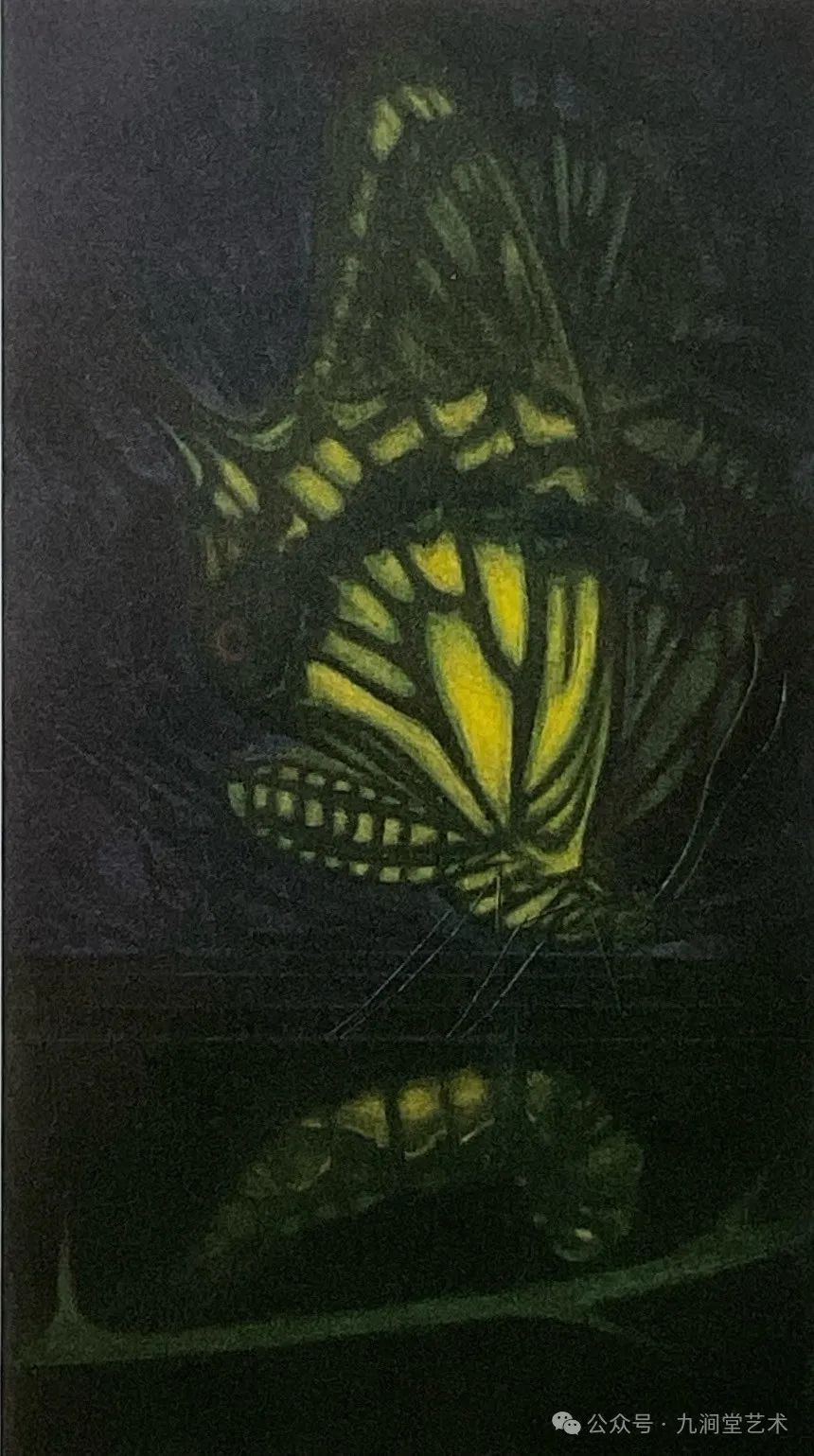 岩彩画与现代结合,岩彩画重彩