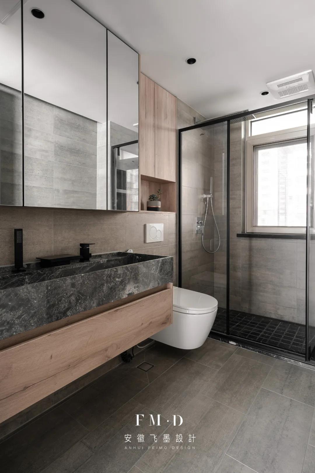 二十款高颜值卫生间布局设计分享,从细节教您设计自己卫生间