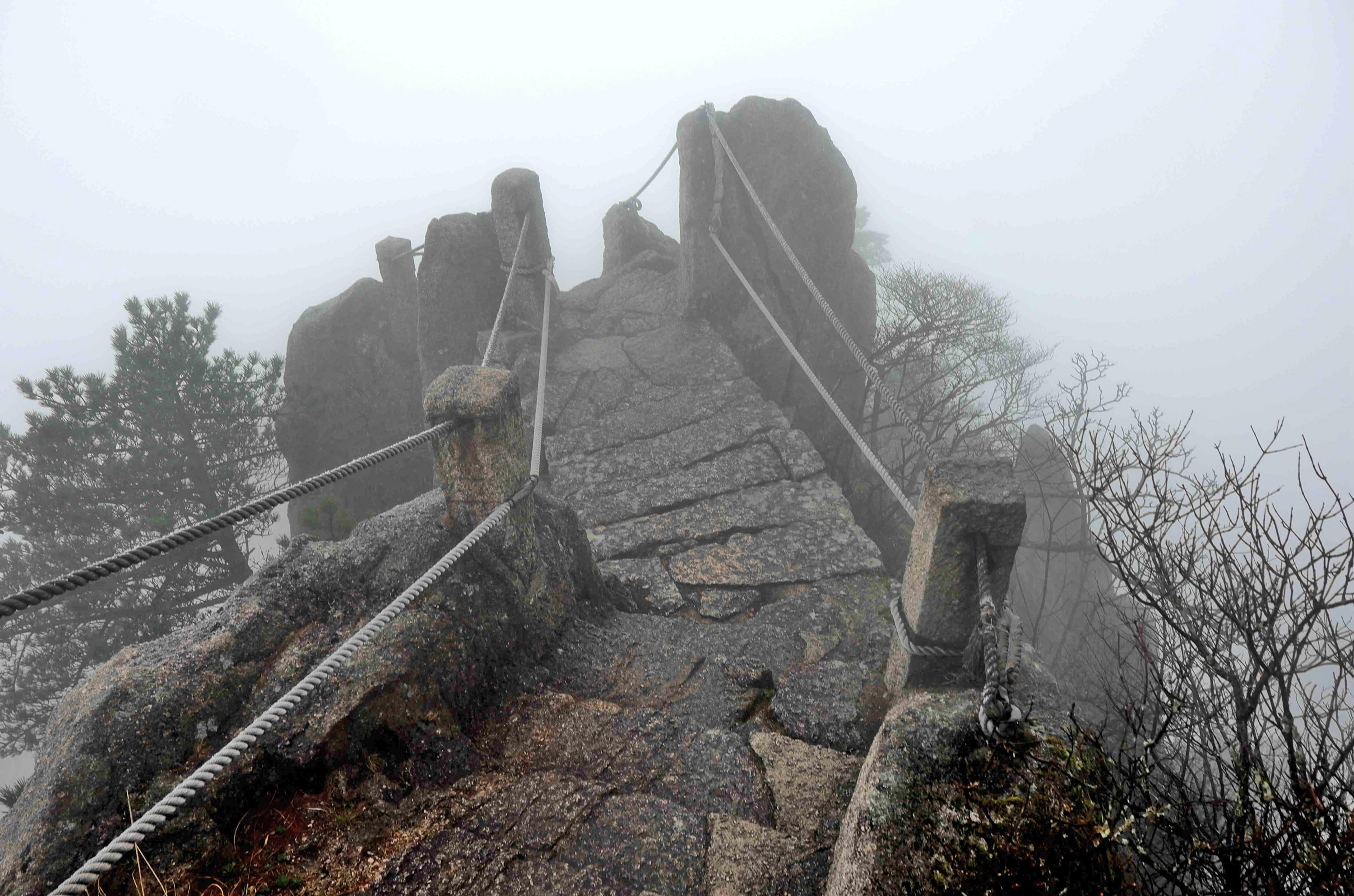 黄山慈光阁到玉屏楼步行多久,爬黄山从慈光阁开始的攻略