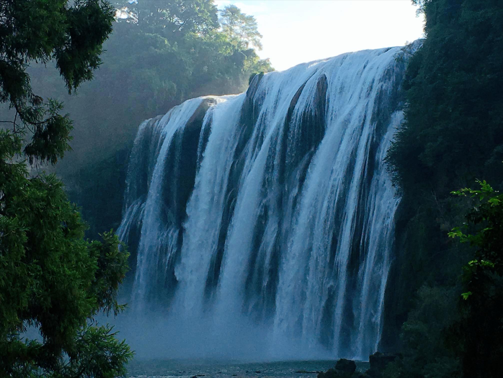 南宁自驾到贵州黄果树景区,贵州黄果树滴水滩瀑布景区