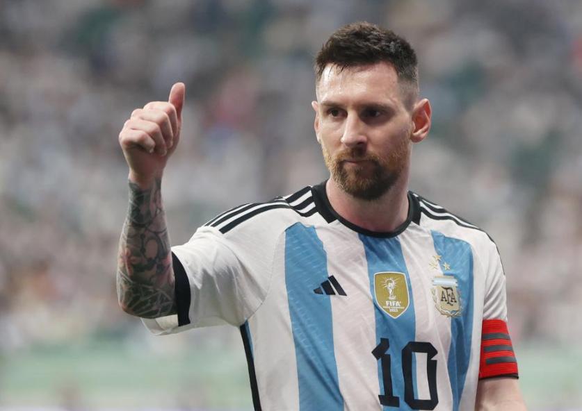 37秒闪电进球,梅西北京行81秒破门