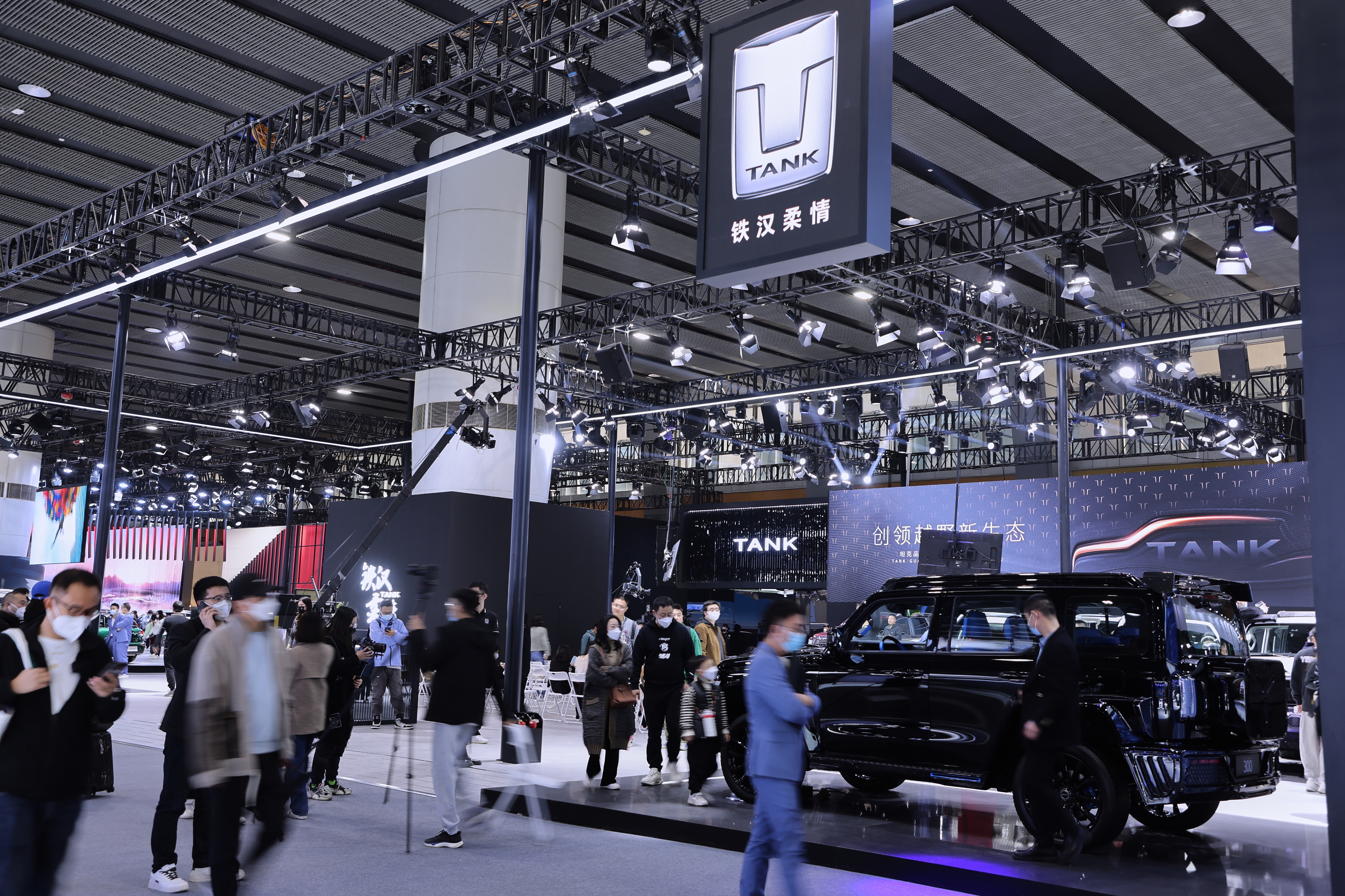 长城汽车全新概念车潮派,长城汽车惊艳上海车展