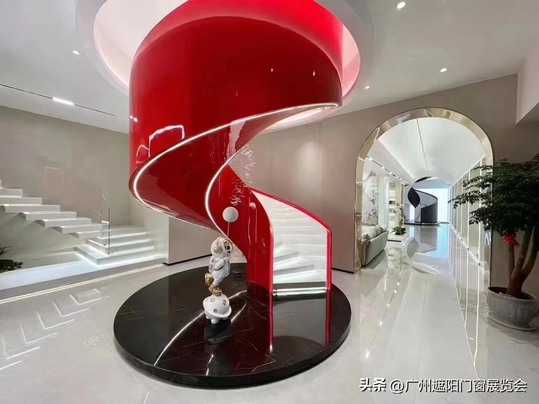 信达旋转楼梯,信达楼梯