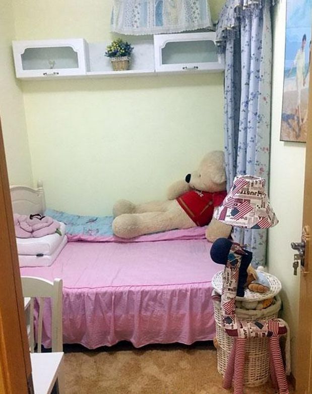 50㎡小窝硬是挤成两房，女儿房虽只5㎡，全家人却幸福和美！