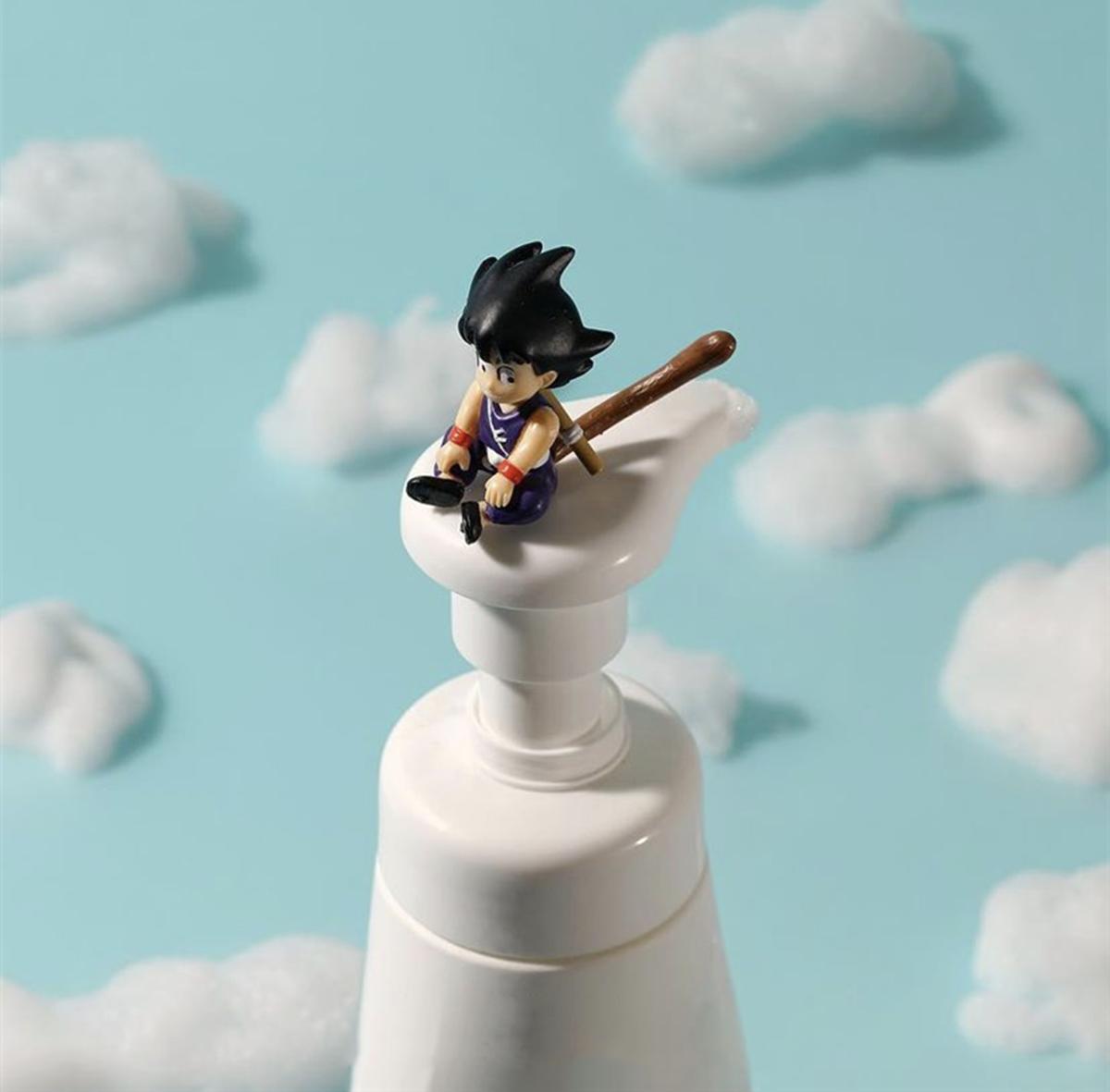 七龙珠可动手办shf万代五合一装,手办场景制作龙珠