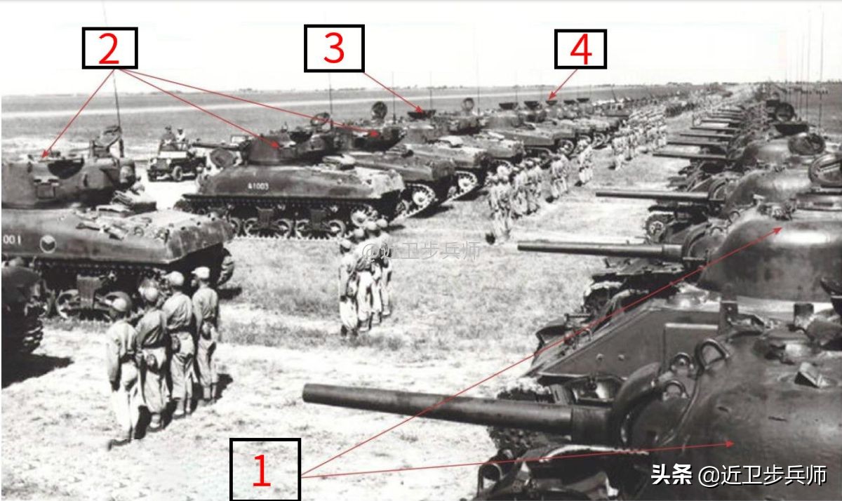 m4谢尔曼坦克在亚洲,m4谢尔曼坦克有几挺机枪