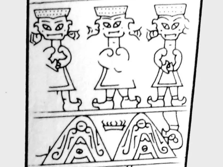 破译三星堆：发现水书《连山易》符号，疑似大禹治水用的《洛书》