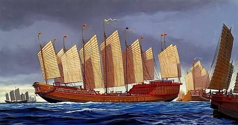 中国帆船发明,中国帆的作品