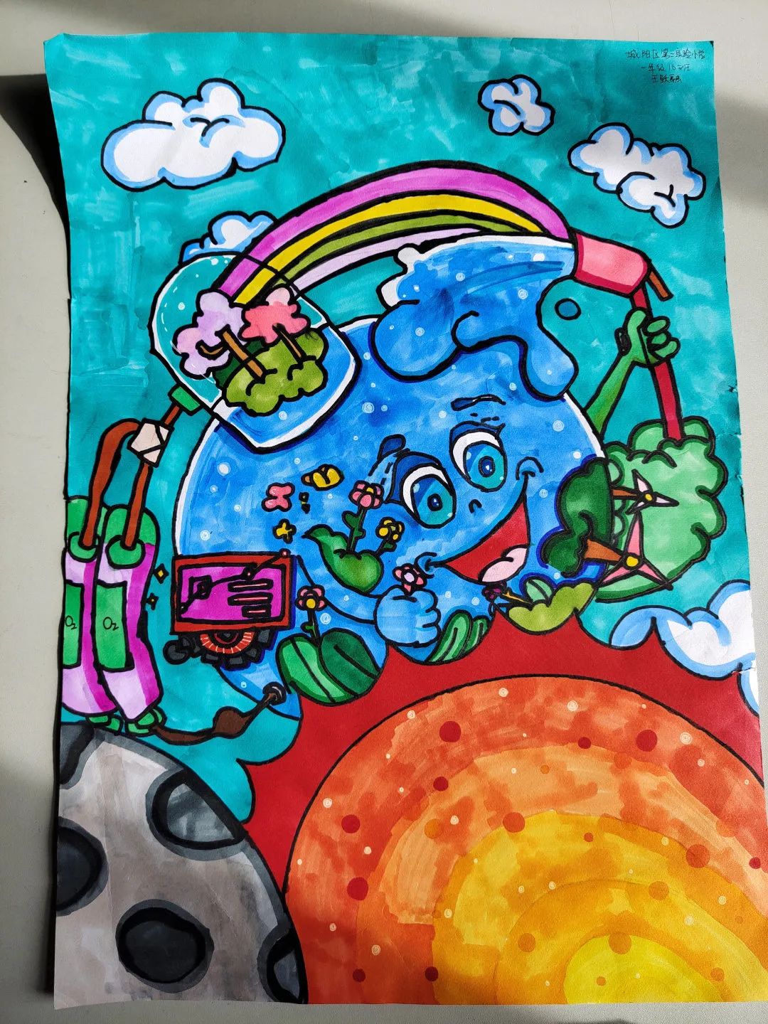 城阳区第二实验小学第六届科普创作大赛-科幻画（二）