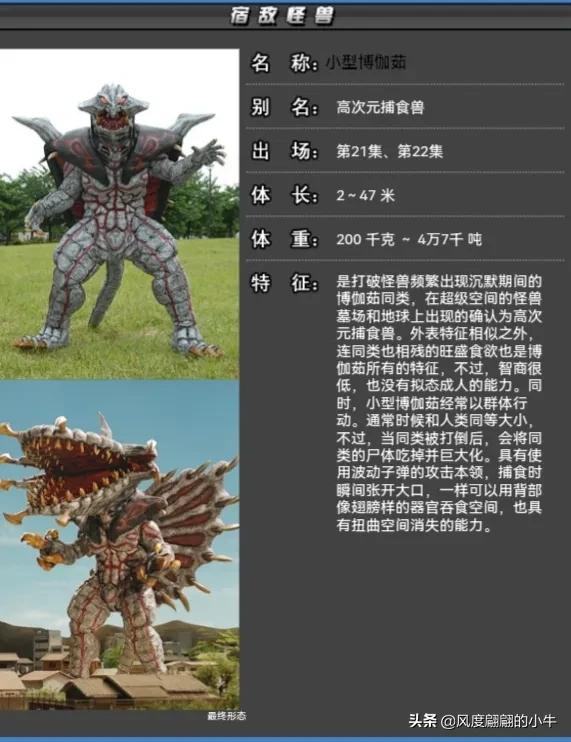 梦比优斯奥特曼怪兽图鉴全集,梦比优斯奥特曼吞噬怪兽