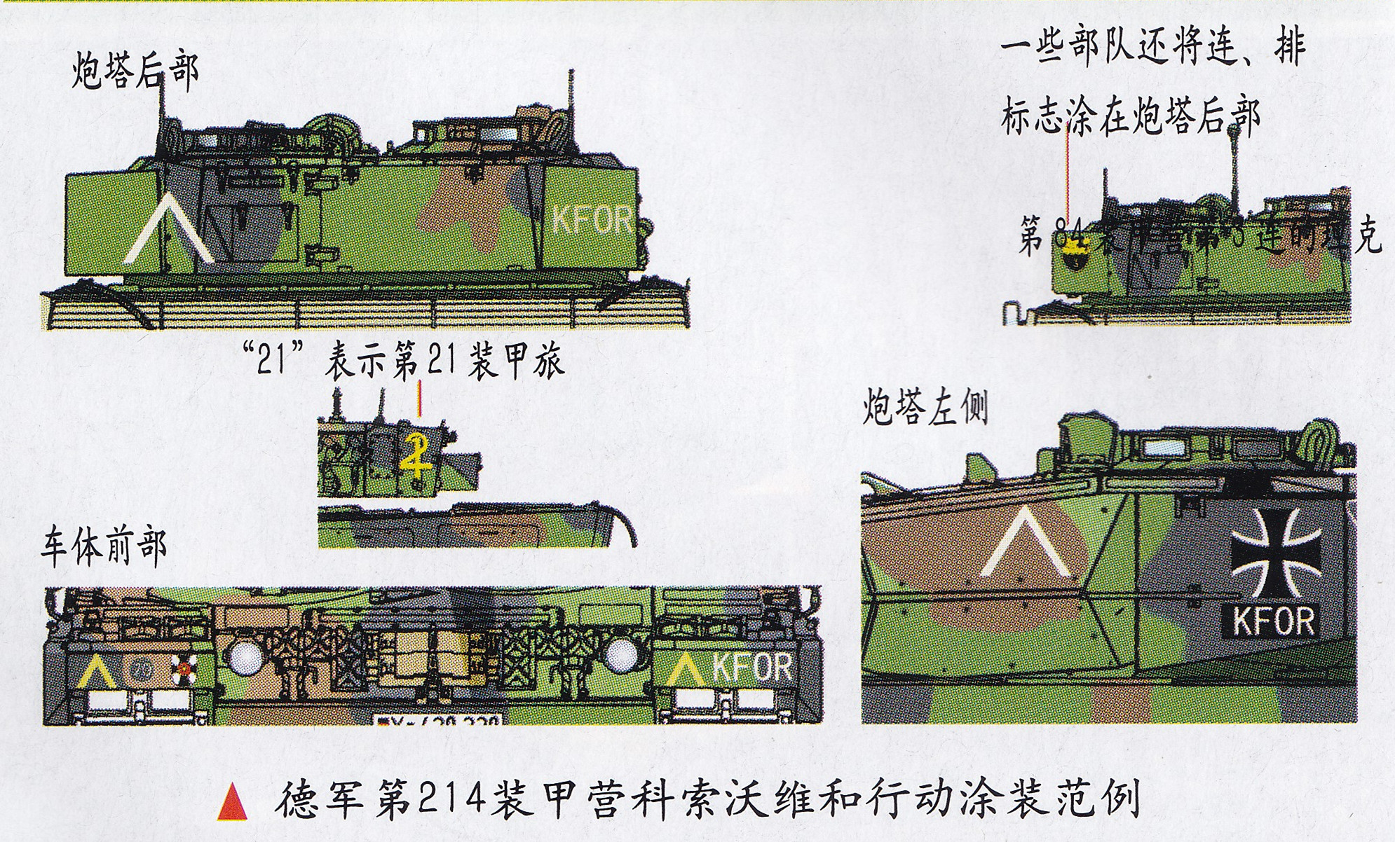 现代德国陆军装备车辆,德国陆军装甲师军标