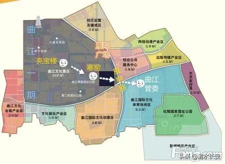 西安市区划分详细图,西安市新城区地图区域划分