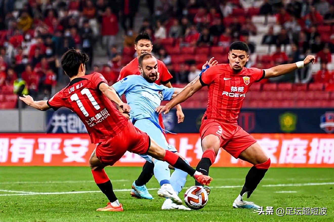 上海滩德比上港彻底打趴申花,中超第30轮上海申花vs浙江