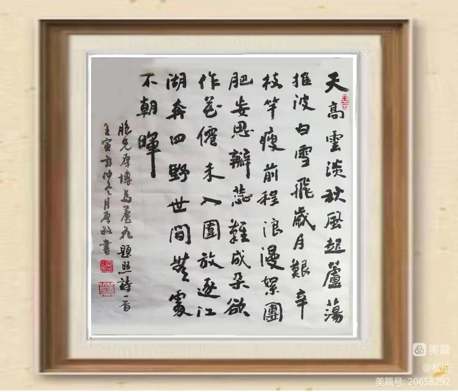 【松柏】诗图战友情（二十一）沙湖沔阳州