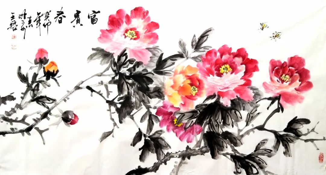 王君清国礼艺术家,书画名家茅台