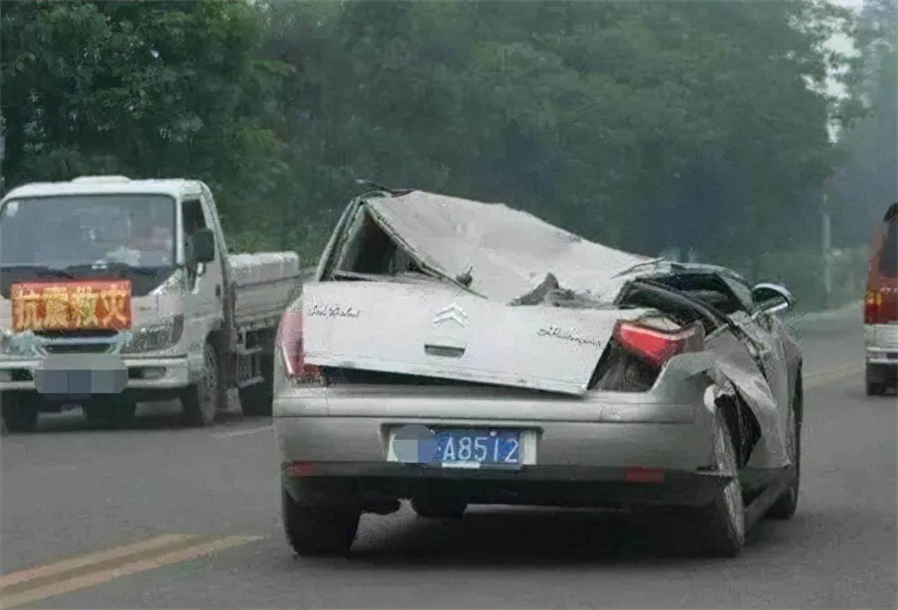 汶川大地震留下的神车,汶川地震中最特殊的车