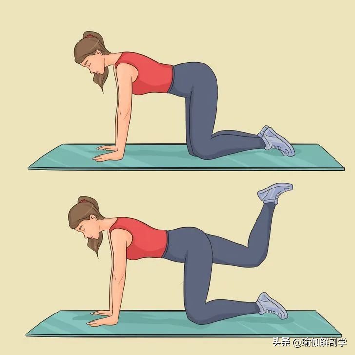 瘦下腹最有效的动作瑜伽私教,瘦肚子和腰上赘肉最有效的瑜伽