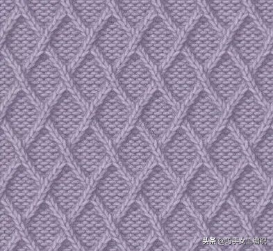 推荐一款精致又实用的毛衣,几款漂亮的棒针花样值得收藏