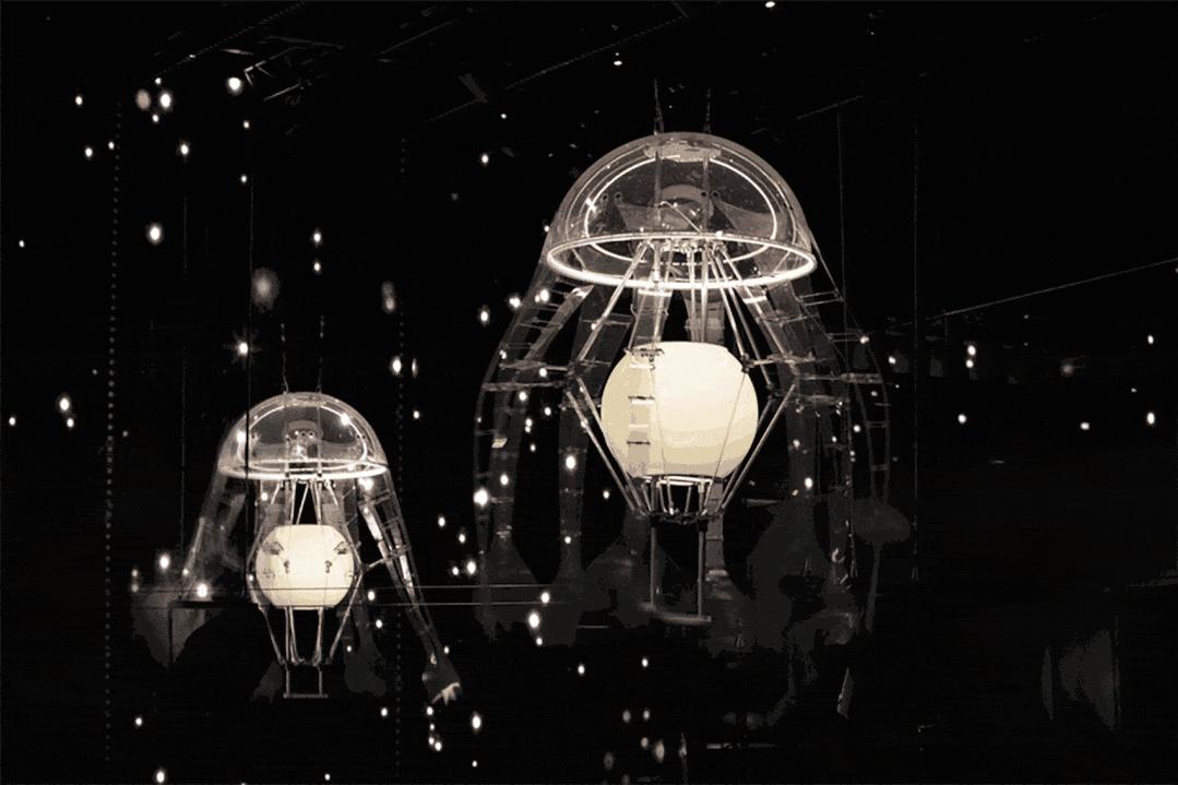 水母节灯光,水母灯动态