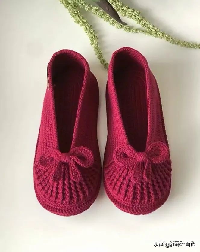 编夏天凉鞋,夏天冰丝线凉鞋镂空钩编教程