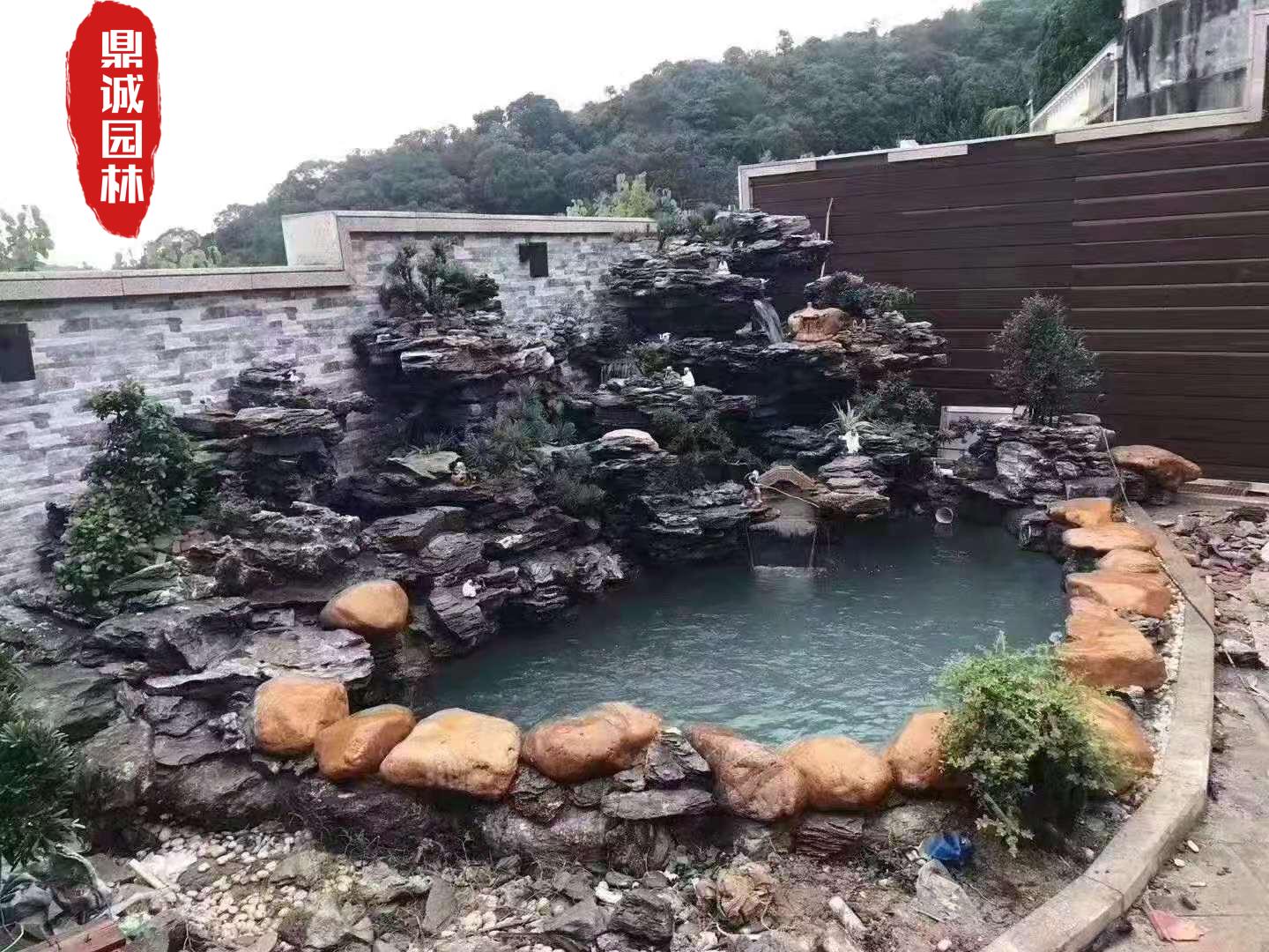 英德石假山制作教学,英德石造景教程