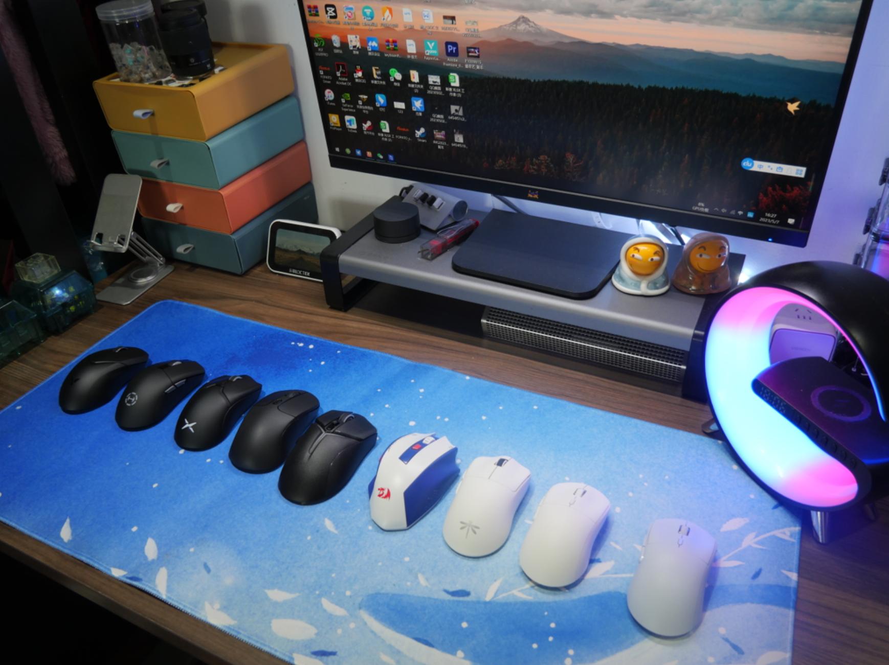 2023中国鼠标内卷年。9款国产3395/9芯片鼠标体验横向对比评测