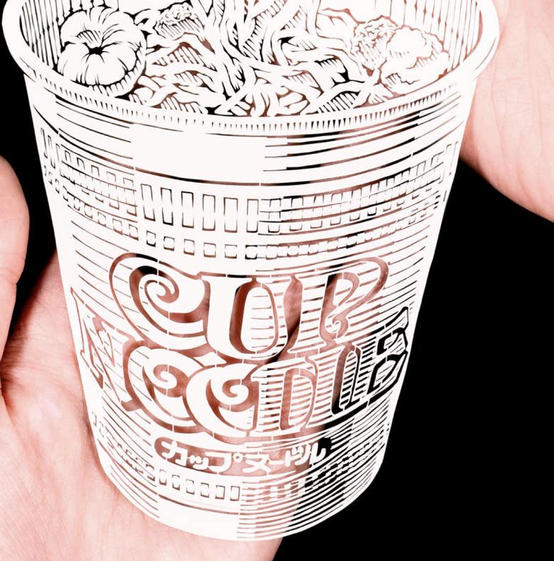 日清也玩阴间创意？网友：整点阳间活行不行！