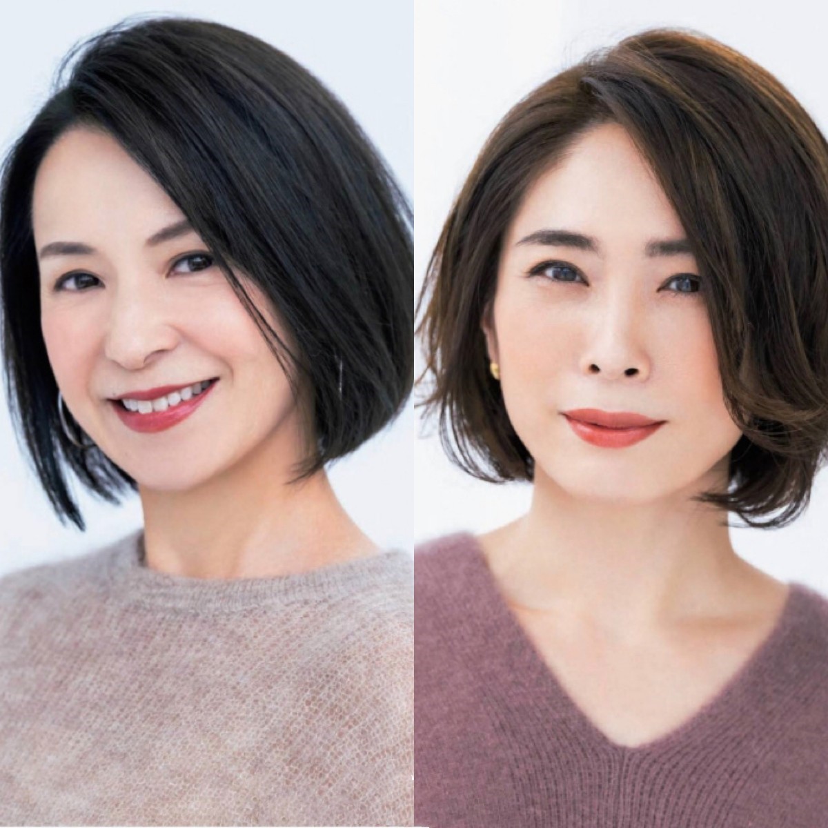 适合脸小女生的发型短发酷过肩,40岁什么样头发减龄又显气质