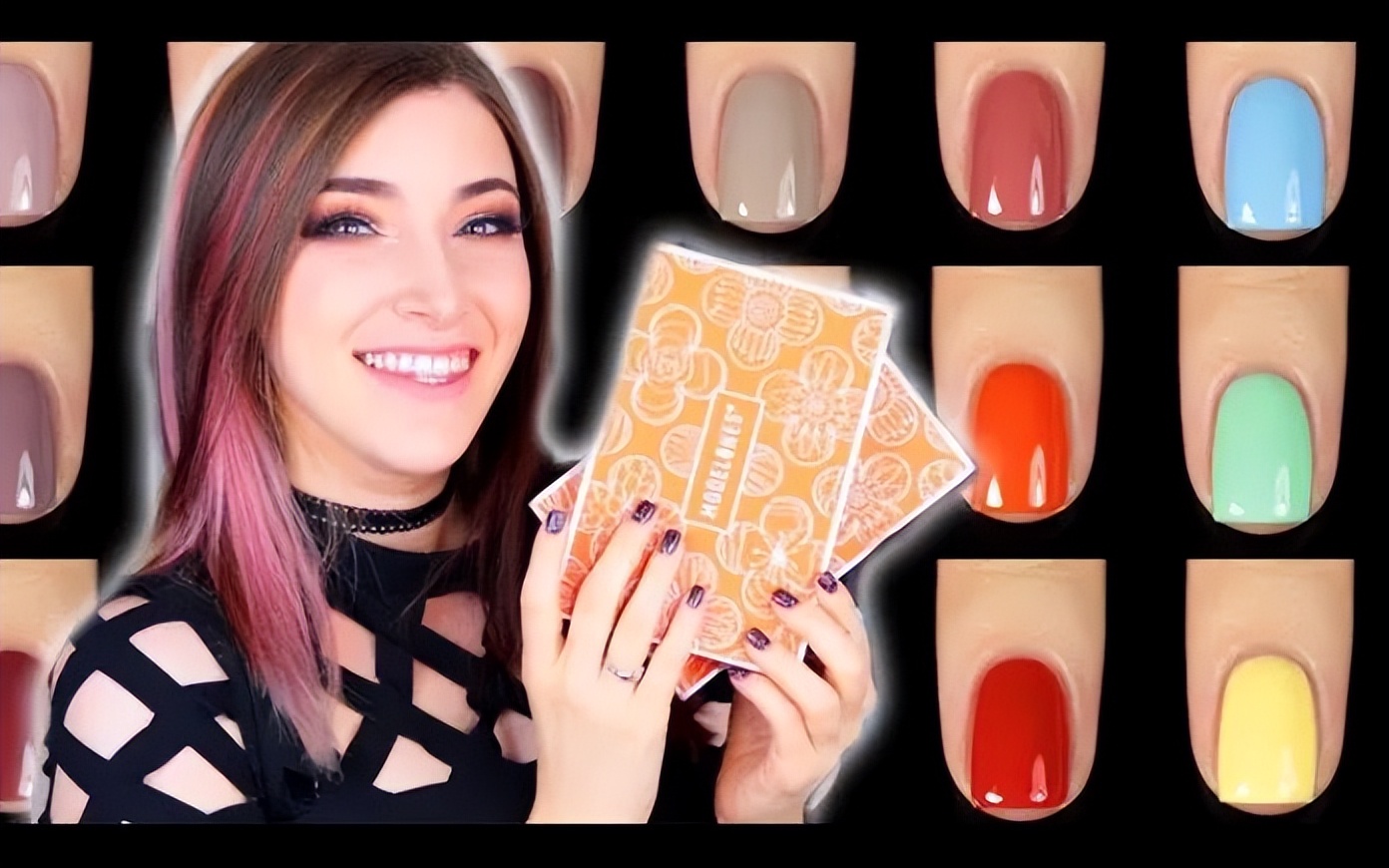 tiktok美甲饰品爆款分析,tiktok美甲教学视频