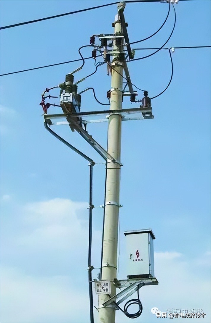 新能源高压配电器结构,架空配电线路结构