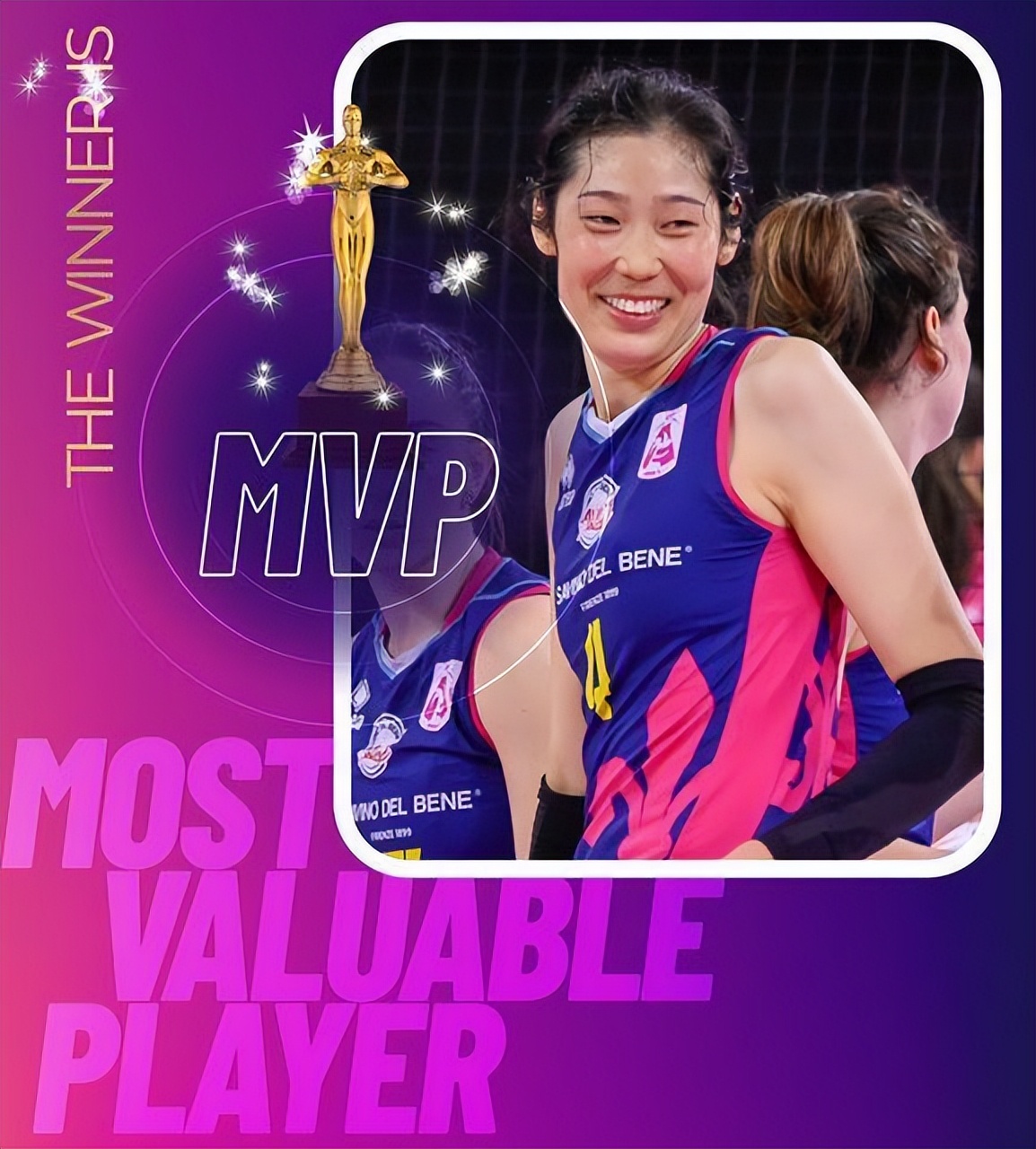 四战138扣78中+5发4拦：李盈莹完美接班朱婷1点成世联赛之冠