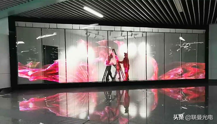 透明led显示屏,led透明屏的弊端