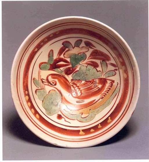 康熙民窑五彩瓷器松石绿釉特征,乾隆松石绿釉