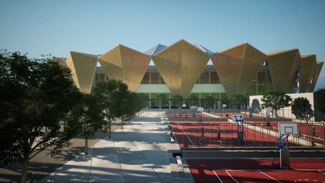 中企设计！几内亚2025年第35届非洲国家杯足球赛主体育场方案亮相