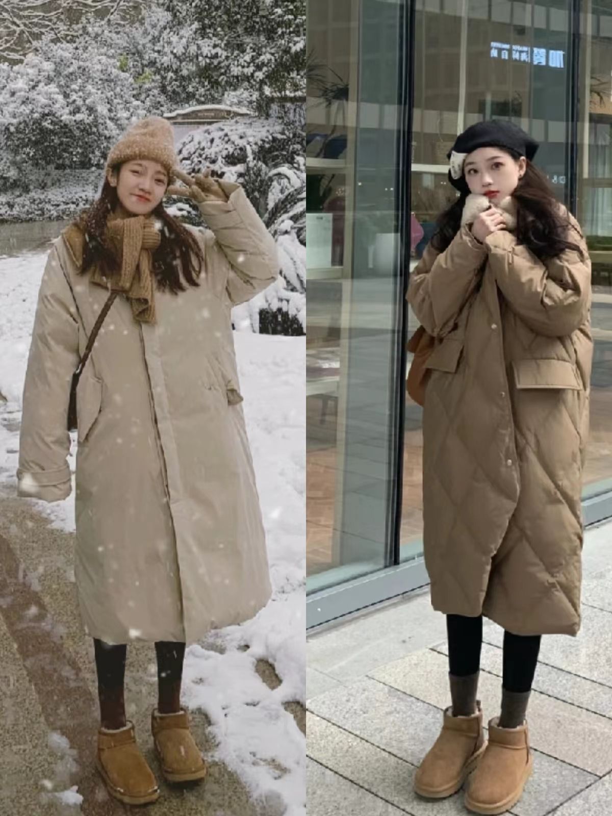 冬季最火过膝靴的选择及搭配,适合小个子穿的棉靴