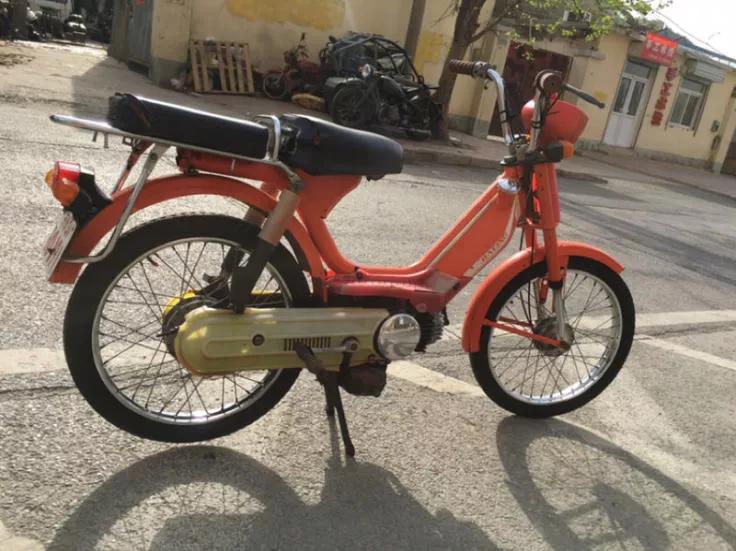 90年代的嘉陵50cc摩托车,嘉陵50二冲程摩托车