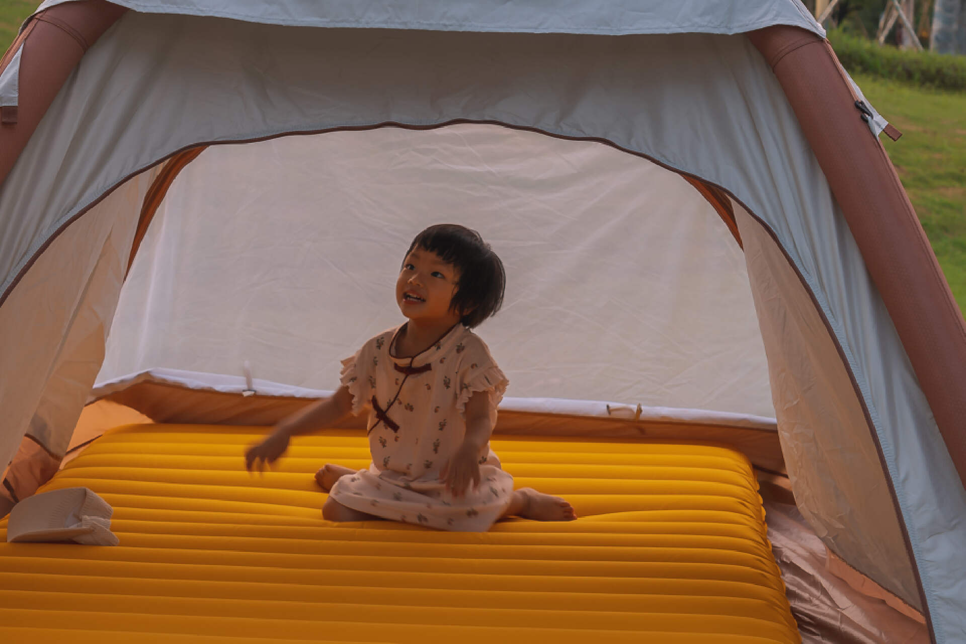 露营帐篷简易全自动,露营简易折叠床