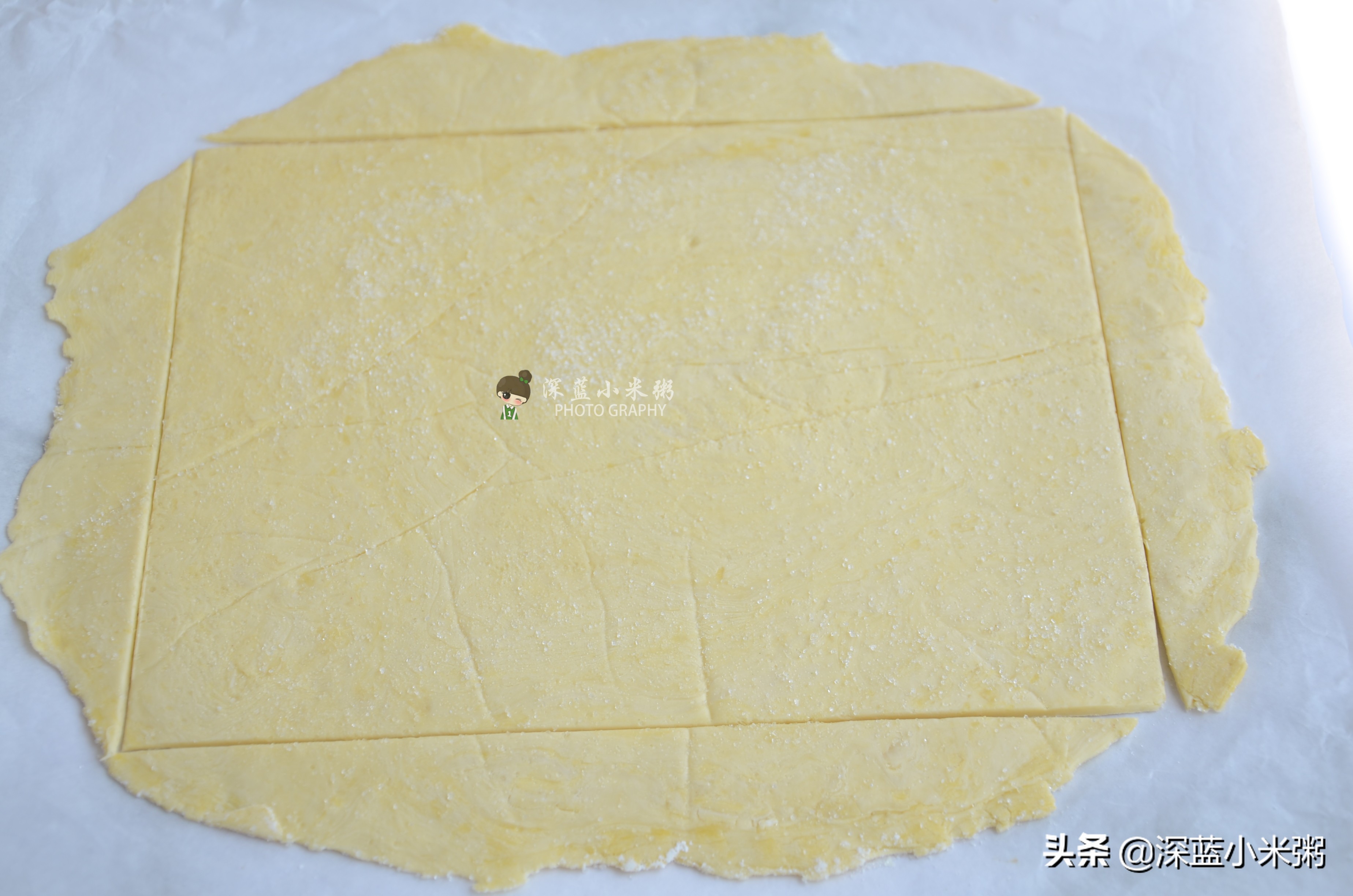 蛋挞皮怎么做蝴蝶酥家庭版,蛋挞皮做的蝴蝶酥